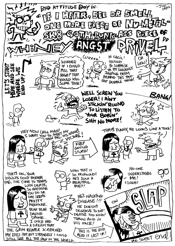 Bad Attitude Boy #1 (c) Jim McGee