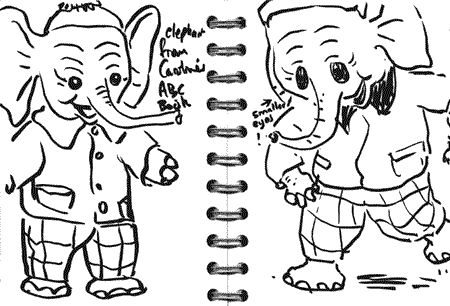 05vi04: alphabet book elephant boy