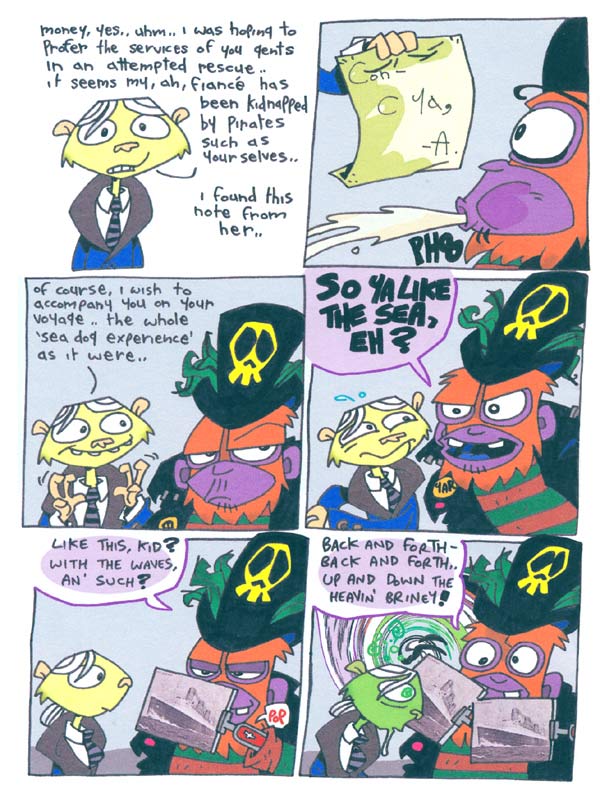 Pirate Monkeys: The Curse of The Black Banana (c) Richard J Smith