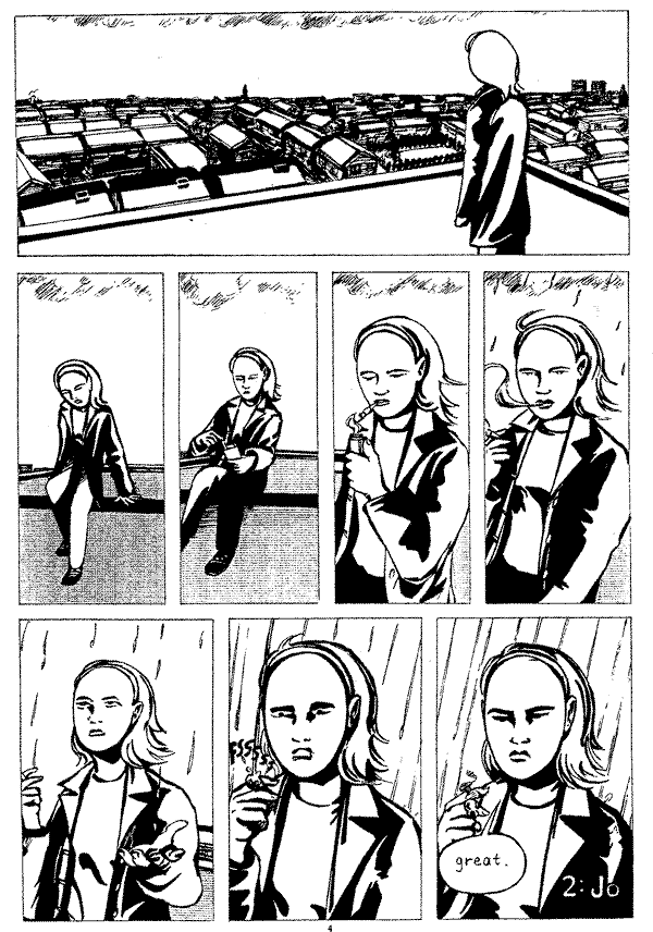 Dark Weather #1,2&3: thousand yard stare