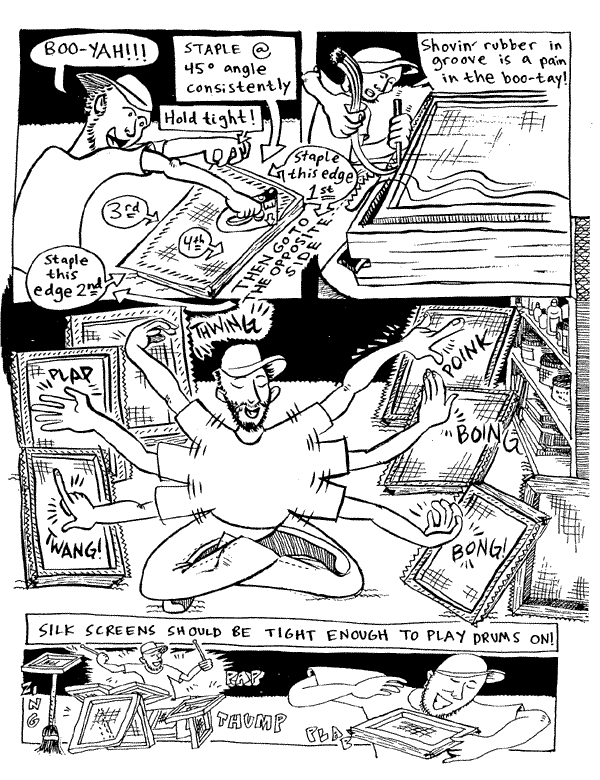 Do It Yourself Silk Screening #1 (c) John Issacson