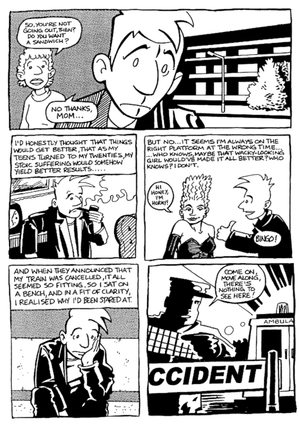Fantastic Life Vol 2, # 1 of 3: (c) Steve Marchant: and heven knows...