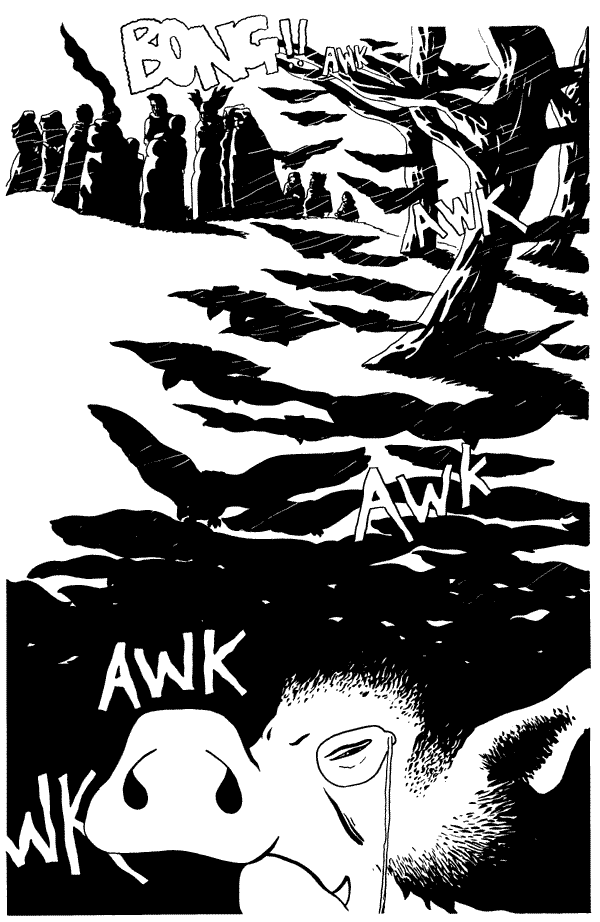Hardly The Hog #2: (c) Jamie Coward [script],  Alex Coward  [art]