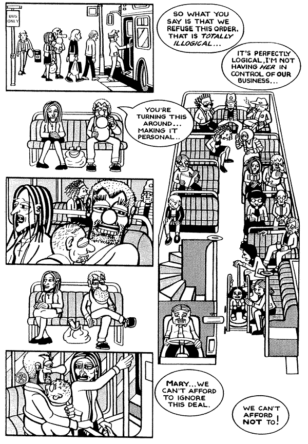 Joe Beach #3: on the buses