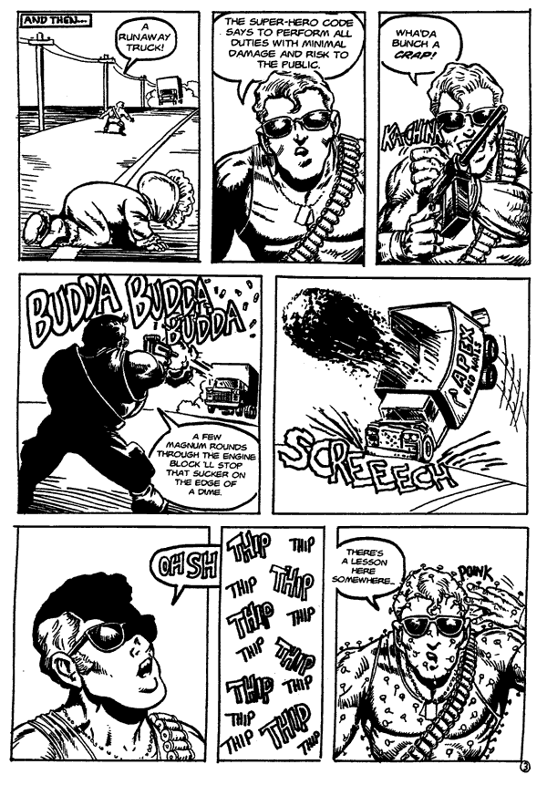 Legion Of Stupid Heroes #4: lollipop lady