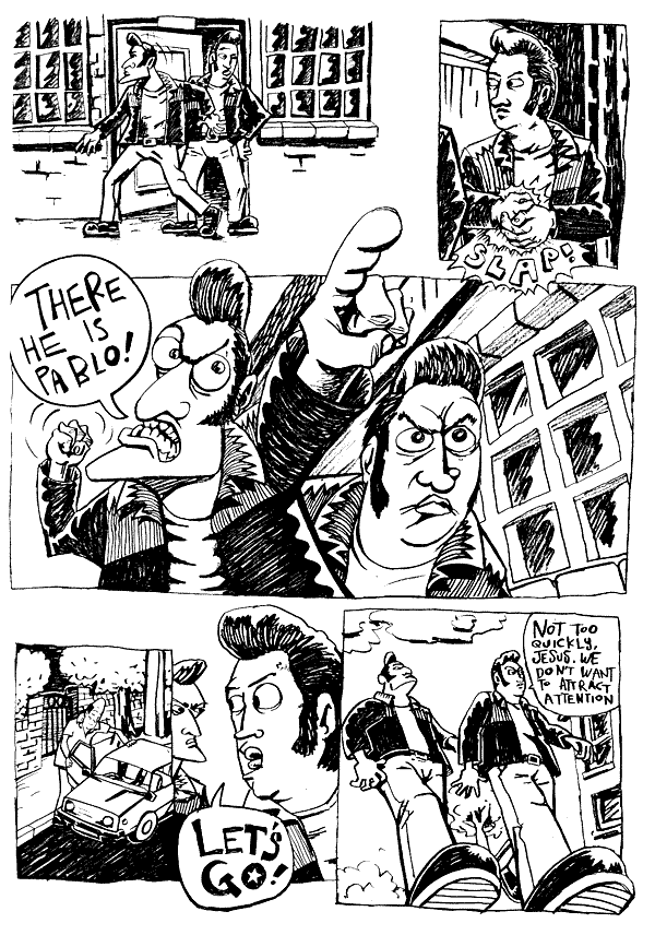 Lost Shoe Comics #2: er..... ER!  AAAAA! 