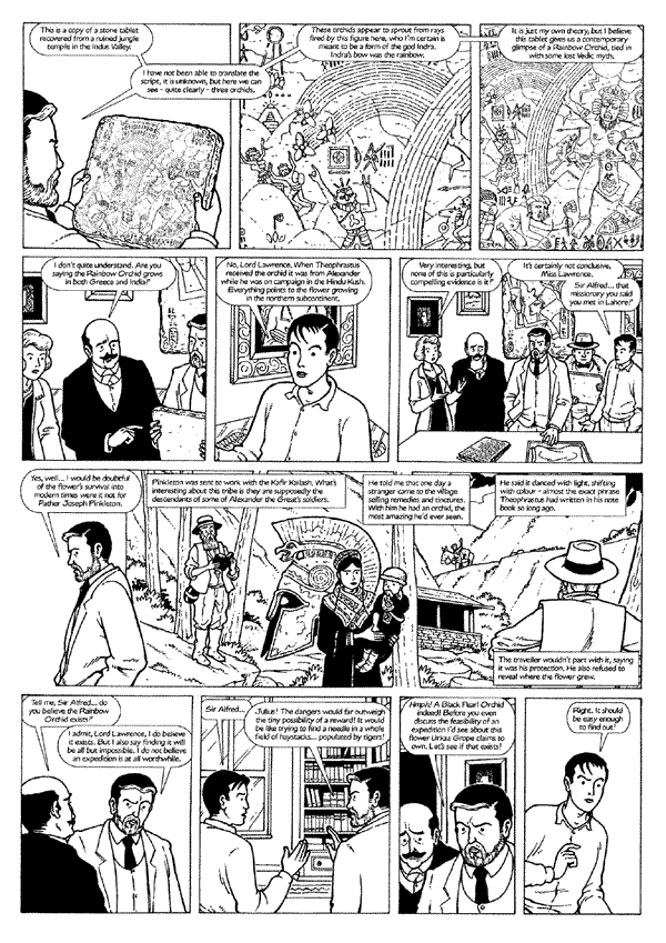 The Rainbow Orchid Part One #1 (c) Garen Ewing