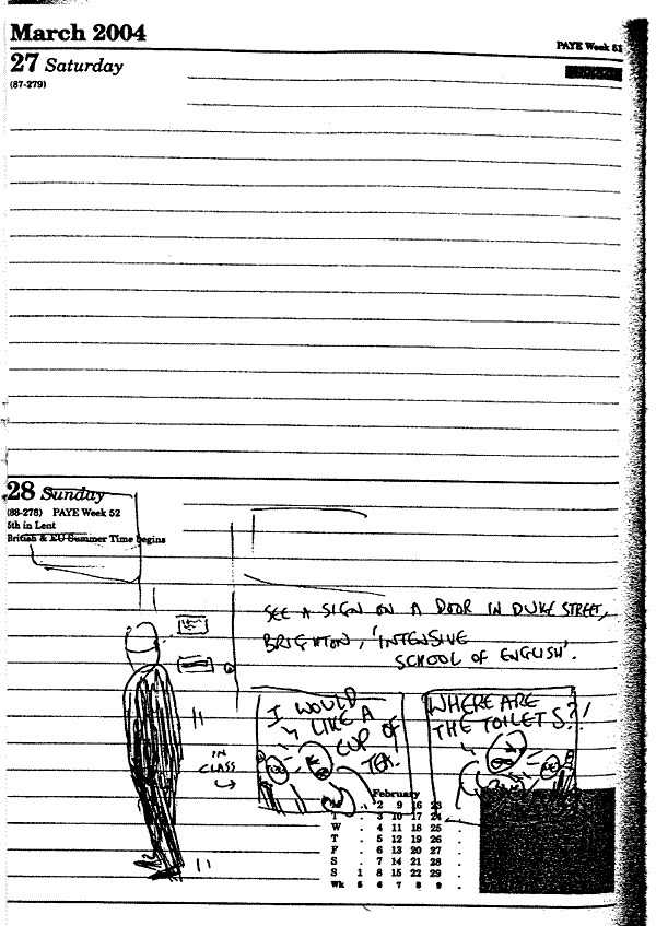 The Ralphie Diaries Volume 1 (c) Ralph Kidson