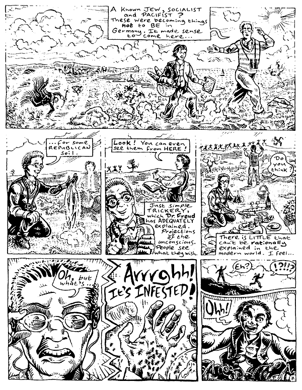 Stars and Gutters #2 (c) Gavin Burrows (script) and Peter Poole (art)
