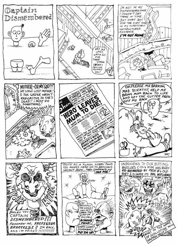 1 Jonathan Wilcock 2 Bob Harrison 3 John Donely 4 mooncat 5 Andy Roberts 6 Bob Harrison 7 Jonathan Wilcock 8 John Donely 9 mooncat | All artwork © individual artists. Not to be reproduced without permission