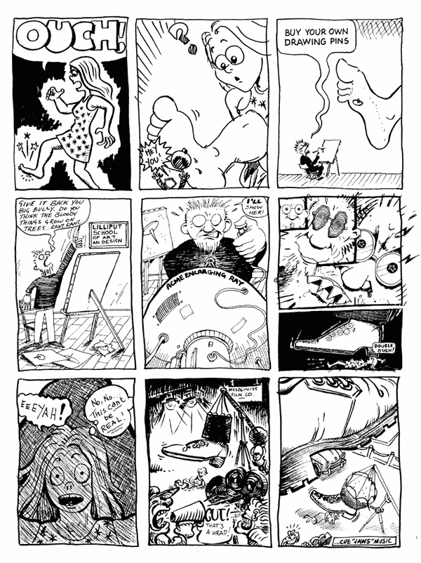 1 Andy Roberts 2 <unknown> 3 Donald Rooum 4 Bob Harrison 5 John Donnely 6 Jonathan Wilcock 7 Lee Kennedy 8 mooncat 9 Steve Whitaker | All artwork © individual artists. Not to be reproduced without permission