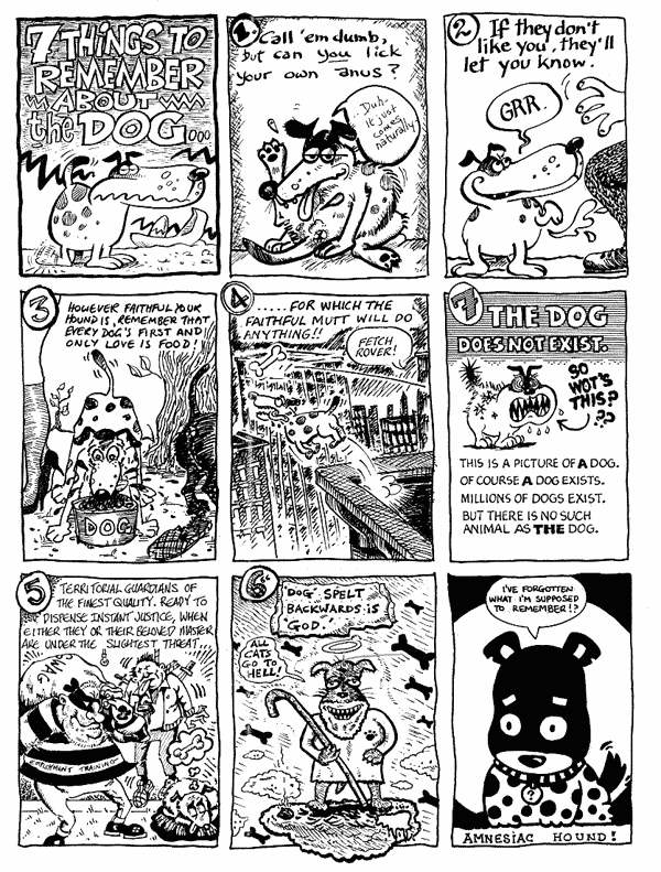 1 Hunt Emerson 2 Lee Kennedy 3 Bernadette Demuijler4 Jeremy Dennis 5 mooncat 6 Donald Rooum7 Martin Meeks 8 Rich Z Starbuck 9 Andi WatsonAll artwork � individual artists. Not to be reproduced without permission