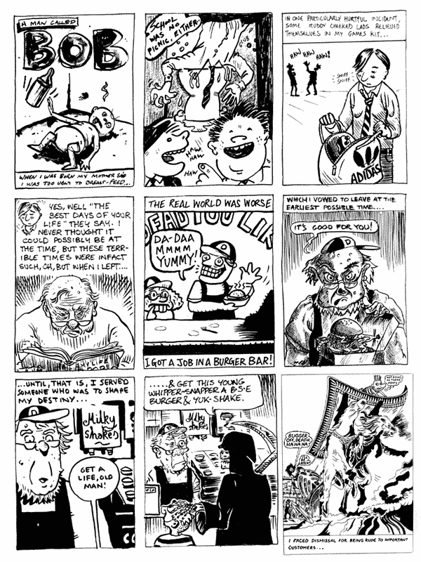 1 Chris Hogg 2 Lee Kennedy 3 Joe Berger
4 mooncat 5 Nick Mackie 6 Richard Argent
7 Phil Elliot 8 mooncat 9 Mike Weller
All artwork  individual artists. Not to be reproduced without permission