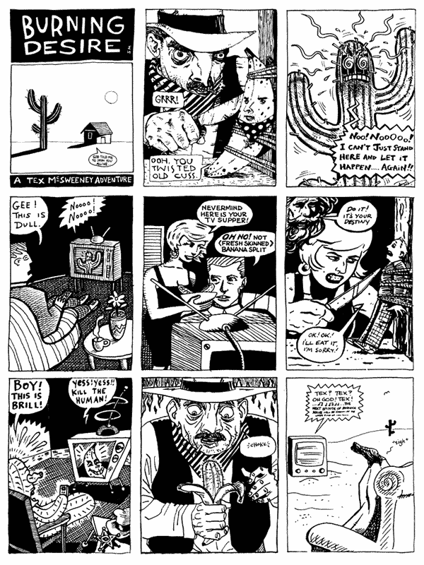 1 Steve Martin 2 Jonathan Edwards 3 Rich Z Starbuck
4 Darryl Cunningham 5 [need to check origional artwork] 6 Chris Hogg
7 Luke Walsh 8 Andy Roberts 9 Steve Marchant
All artwork  individual artists. Not to be reproduced without permission